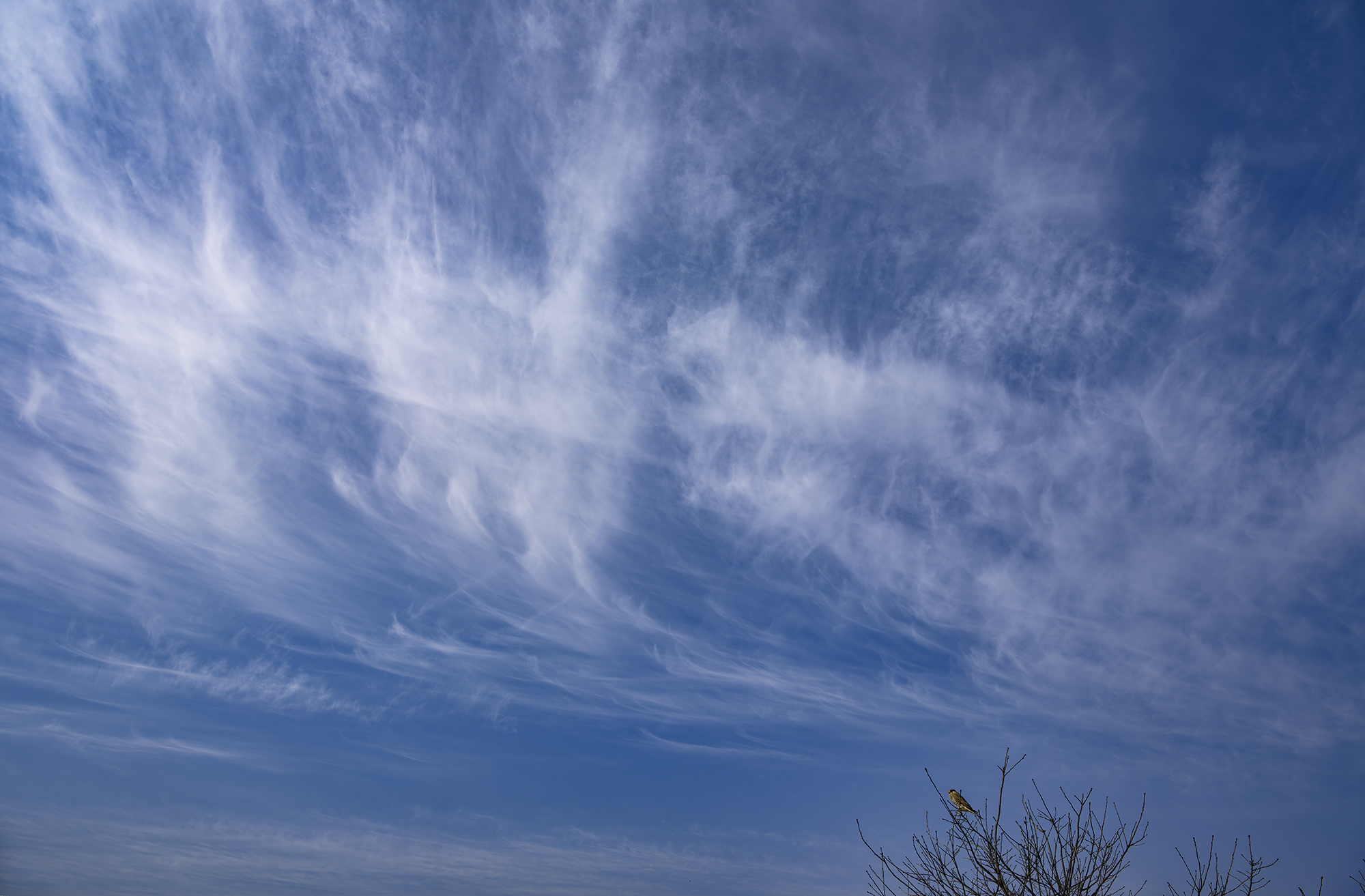 Unter traumhaften Wolken